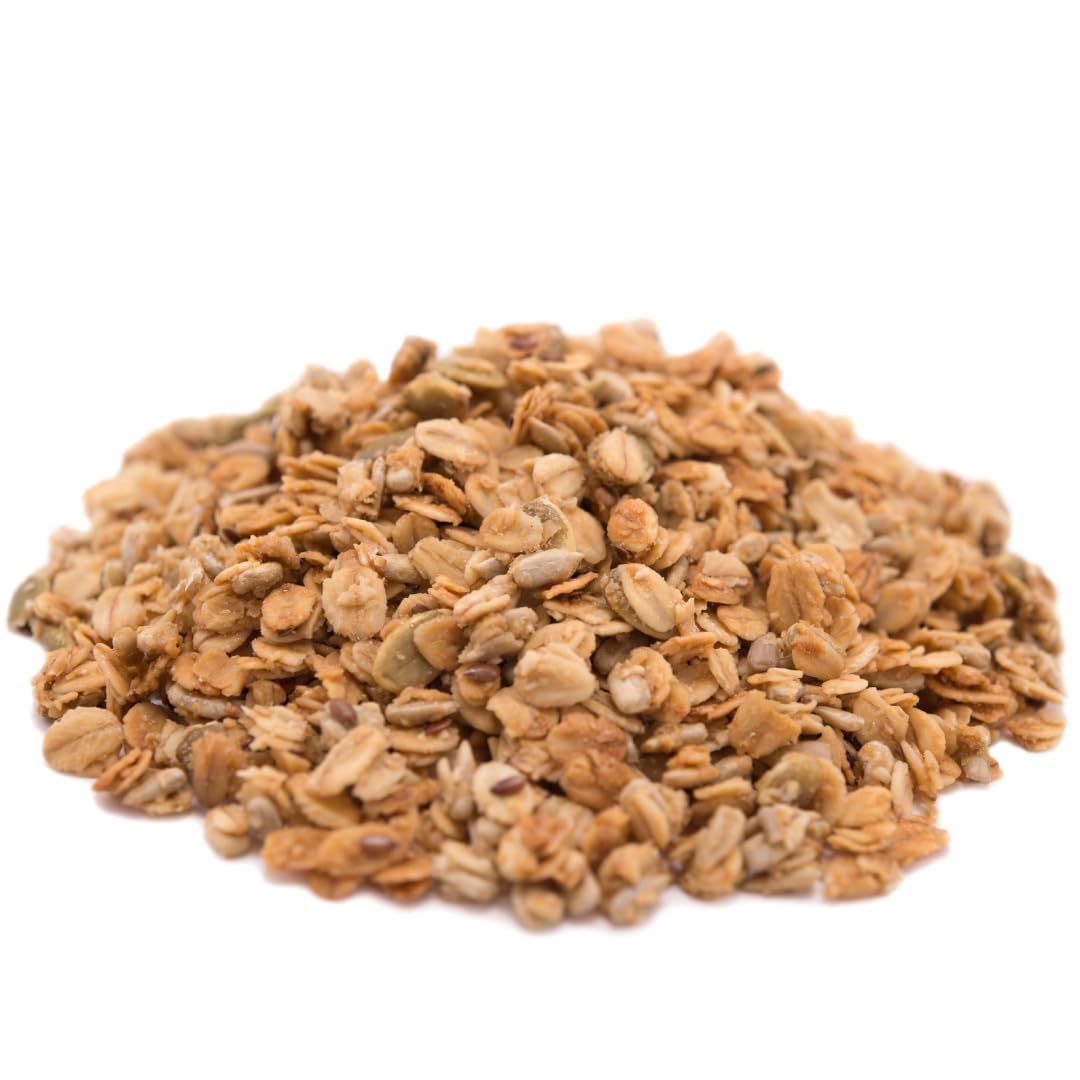 Gerbs Original Seed n&#39; Honey Granola, 2 LBS. - Top 14 Food Allergy Free Non GMO - Keto Safe - Made in Rhode Island