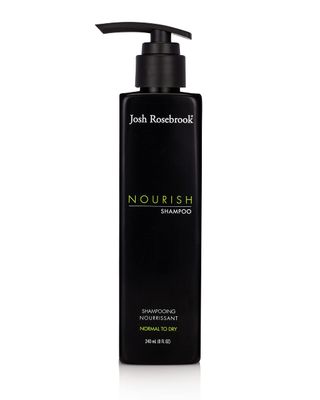 Josh Rosebrook Nourish Shampoo - moisturizing shampoo formulated for all hair textures and types, and for balanced to dry scalp types - 240 mL - 8 Oz