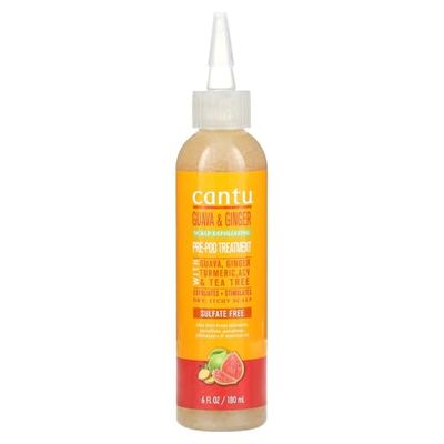 Cantu Guava Ginger, Scalp Exfoliating Pre-Poo Treatment, 6 fl oz (180 ml)
