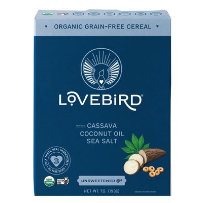 Lovebird, Cereal Unsweetened Grain Free, 7 Ounce