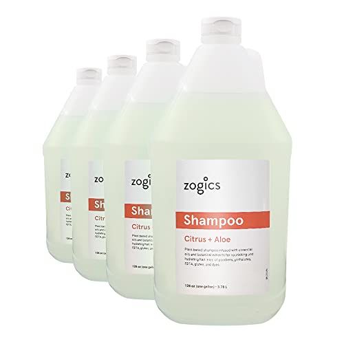 Zogics Shampoo, Citrus Aloe Scented Shampoo (4 GallonsCase)