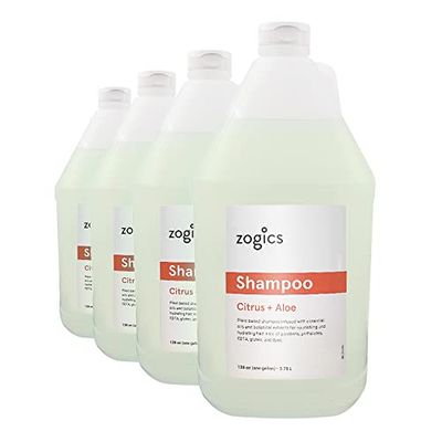 Zogics Shampoo, Citrus Aloe Scented Shampoo (4 GallonsCase)