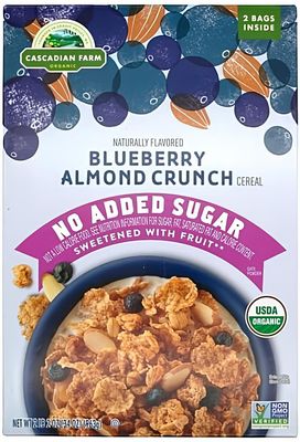 Organic Cascadian Farm Blueberry Almond Crunch (34 Oz, 2.12 Lbs)
