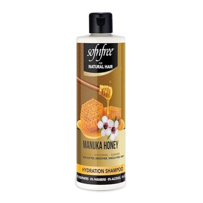 Sofn free Hydration Shampoo with Manuka Honey Natural Hair Butter and Hair Moisturizer for Coily Curly Hair - 11.83 Fl Oz (Pack of 1)