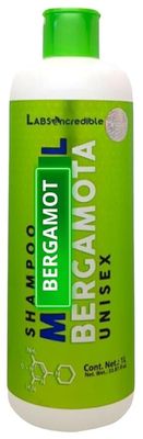 LABS INCREDIBLE Shampoo BERGAMOT Oil 32 fl oz (950ml) SHAMPOO ACEITE BERGAMOTA