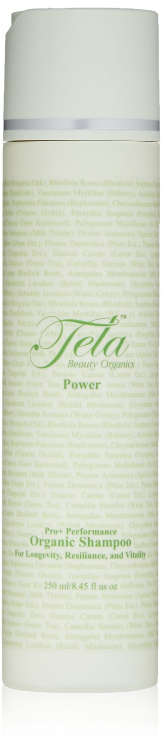 Tela Beauty Organics Peppermint Power Shampoo, 8.45 Fl Oz