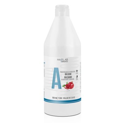 SALERM - Hair Conditioner - Hydrating Balm Hair Lab Pomegranate - 1200 ml - Deep Hair Hydration - Softer and Shinier Hair - Suitable for Daily Use - Paraben-Free