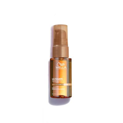 Wella Professionals ULTIMATE SMOOTH Miracle Oil Serum for Dry, Dull Frizzy Hair With Squalane Omega 9 1 Fl Oz.