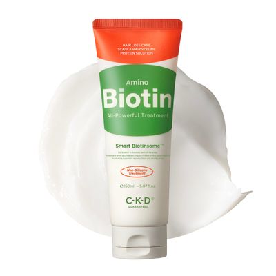 CKD Amino Biotin All powerful Treatment (5.07 fl.oz) - Deep Care Conditioner and Silicone-Free Treatment, Prevents Damaged Hair, Nourishihes Hair, Non-Silicone with Biotin, Amino Acids, and Keratin.