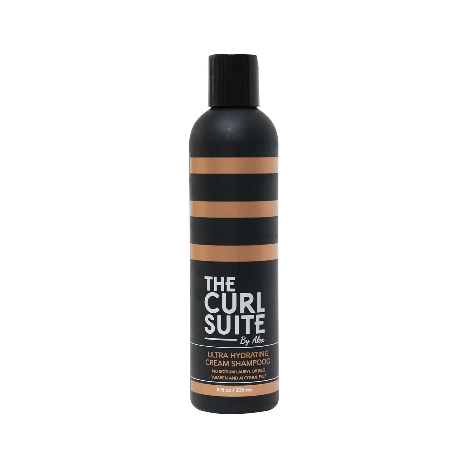The Curl Suite 8 Oz Hydrating Shampoo for Curly Hair, Infused with Special Extracts Proteins, Sulfate-Free, Color Safe, Anti-Frizz