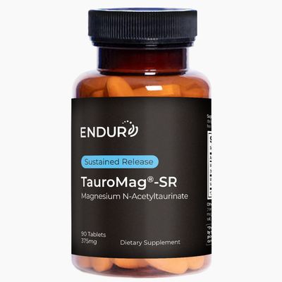 Endurance Products, TauroMag-SR, Magnesium N-Acetyl Taurinate, Supports Brain Health Cognitive Function, Memory Focus Supplements, Mood Support 375 mg, 90 Tablets