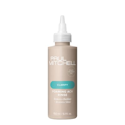 Paul Mitchell Foaming Apple Cider Vinegar Rinse, Removes Buildup Restores Shine, For All Hair Types, 5.1 fl oz
