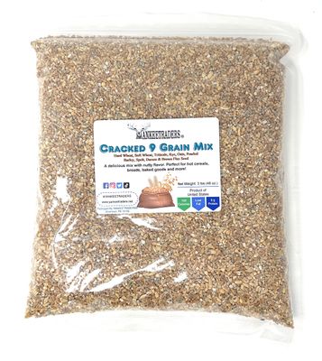 YANKEETRADERS 9 Grains Cracked Mix, 44 Ounce Bulk Bag
