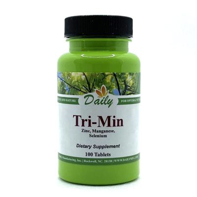Daily Manufacturing Tri-Min (Manganese, Selenium Zinc Amino Acid Chelates)