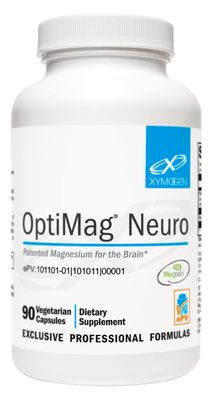 XYMOGEN OptiMag Neuro - Magnesium L Threonate Supplement with Chelated Magnesium Lysinate Glycinate - Support Brain Health Relaxation (90 Capsules)
