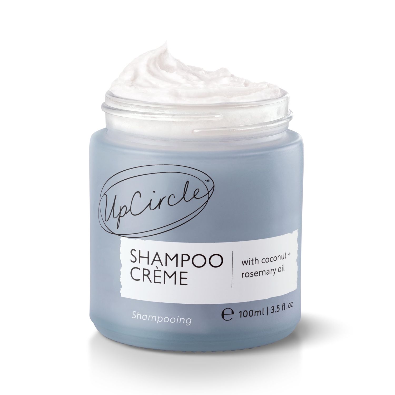 UpCircle Shampoo Cr me with Rosemary Oil Pink Berry 3.52oz - Gentle Formulation To Soothe Cleanse - Coconut Grapefruit oil - Natural, Vegan Cruelty-Free