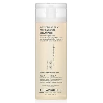 Giovanni Eco Chic Smooth as Silk Deep Moisture Shampoo, 8.5 Ounce