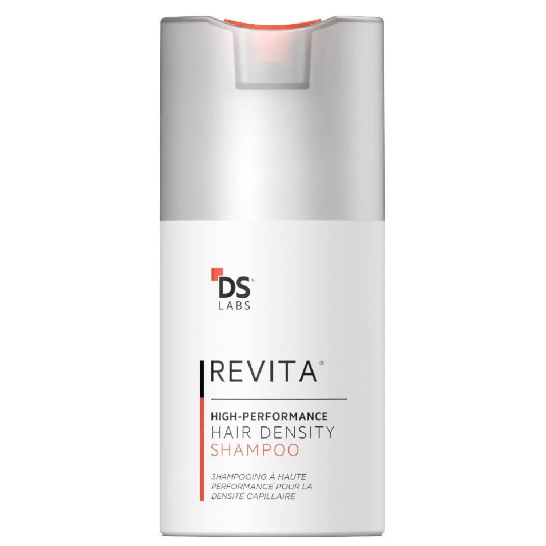 DS Labs Revita Shampoo Travel Size - High-Performance Hair Density Shampoo, Volumizing Thickening, Fuller, Healthier-Looking Hair, Sulfate Silicone Free, For Men Women, 100mL