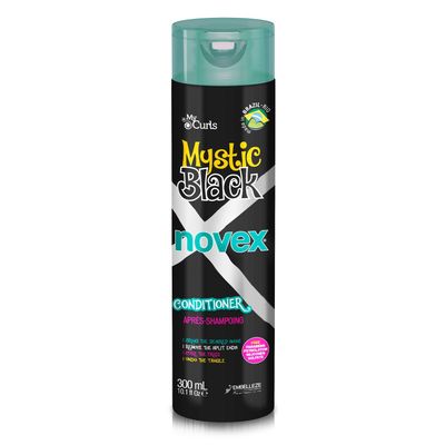 NOVEX Mystic Black Conditioner (10oz) - For Frizz Control Split End Protection