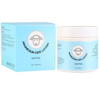 MAITING Magnesium Lotion for Kids,4oz Magnesium Lotion for Sleep,Topical Magnesium Cream Helps Kids Stay Calm During The Night and at Bedtime,Soothing Relief Relaxation