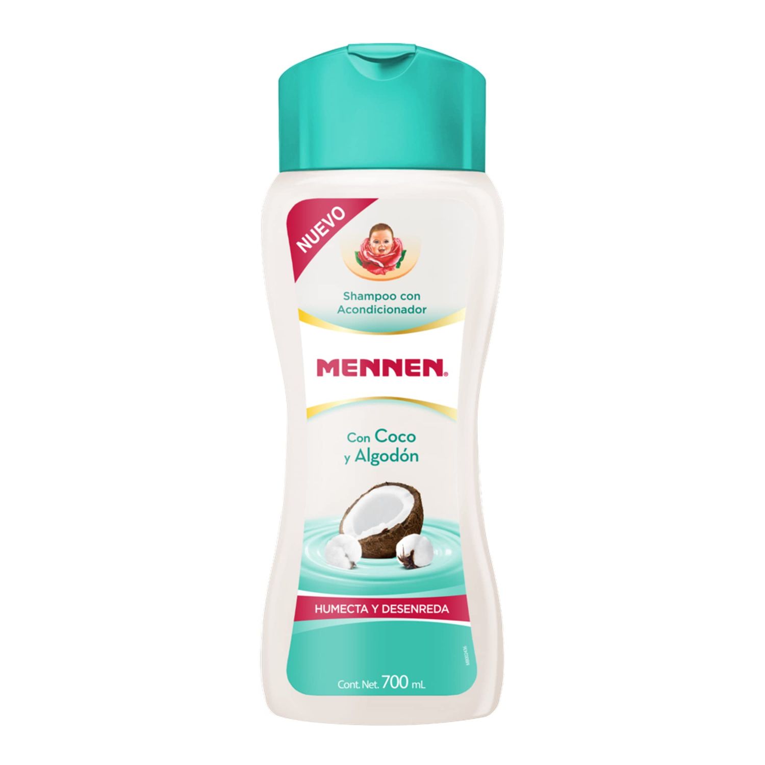 Mennen Shampoo y Acondicionador Coco Algodon 700ml