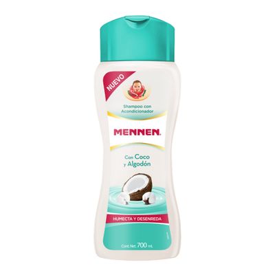 Mennen Shampoo y Acondicionador Coco Algodon 700ml