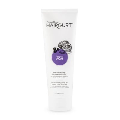 Hairgurt Curl Perfecting Yogurt Deep Conditioner For Curly, Coily and Wavy Hair Repair For The Appearance Of Noticeably Thicker, Fuller Hair. Deep Conditioning Hair Treatment. (8 Oz)