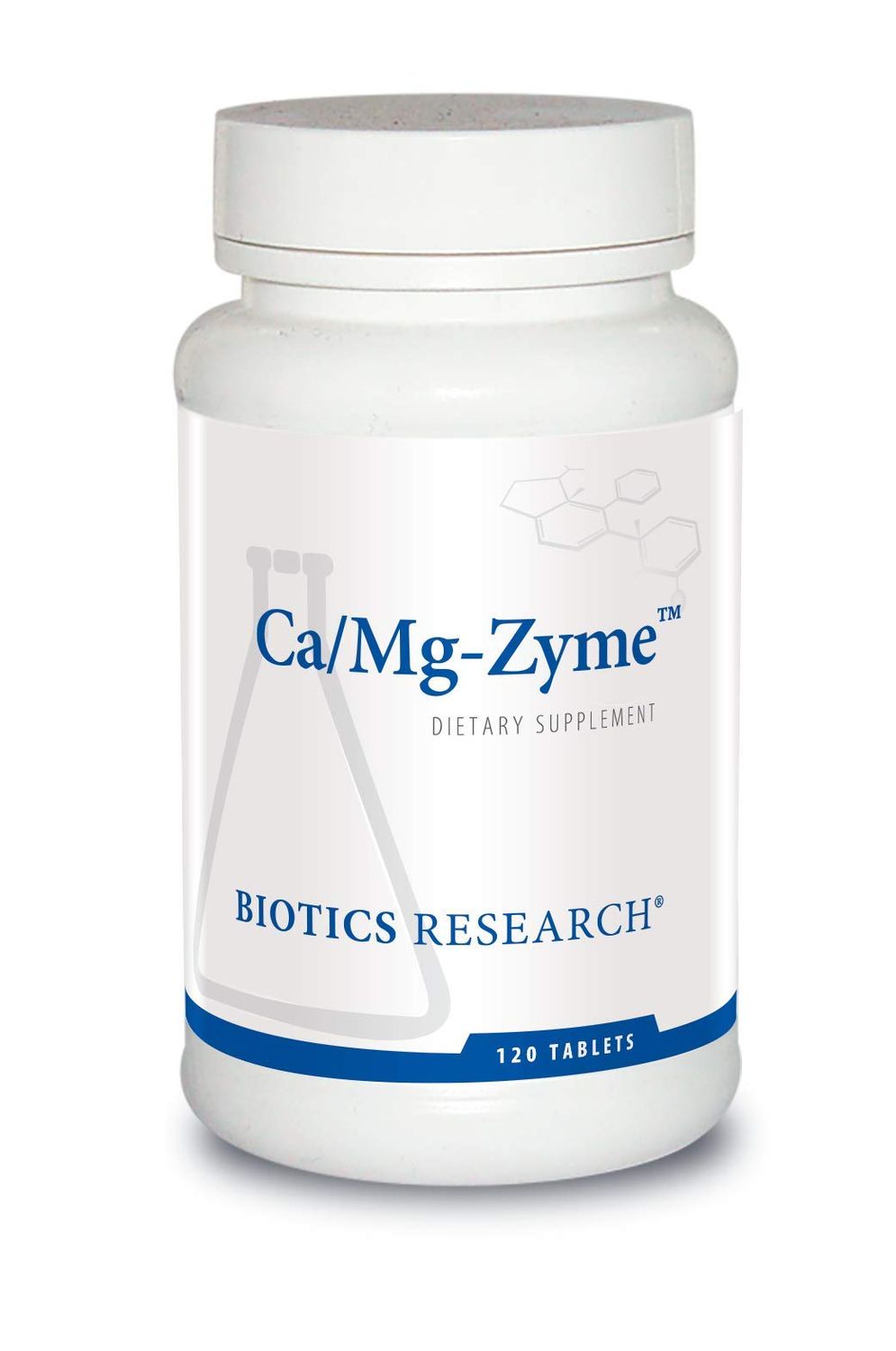 Biotics Research CaMgZyme 300 mg Calcium Citrate, Magnesium, Highly Absorbable, Tablet Form, Raw Organic Vegetable Culture, Bone Health, Heart Health 120 Tablets