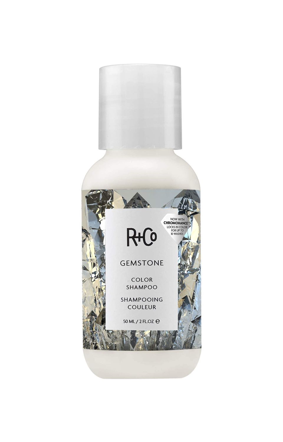 RCo Gemstone Color Shampoo Frizz Control, Repairs Preserves Hair Color Vegan Cruelty-Free 2 Oz