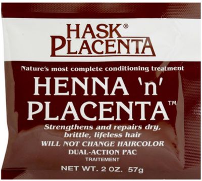 Hask Henna &#39;N&#39; Placenta Conditioning Treatment Packet 2 oz (33105B)