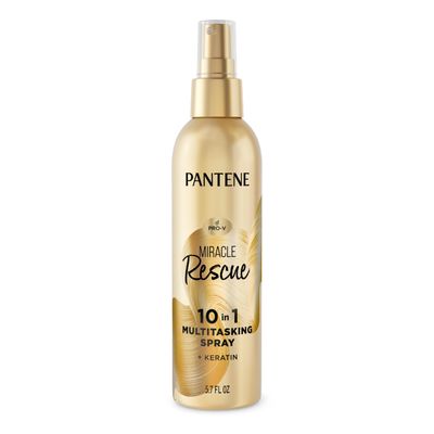 Pantene Miracle Rescue 10-in-1 Multitasking Leave-in Conditioner Spray, 5.7 fl oz