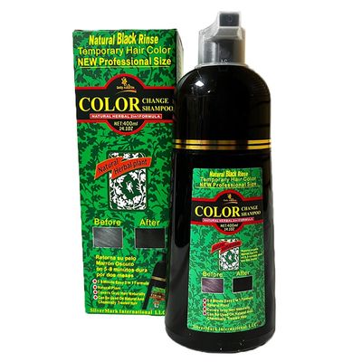 Deity Shampoo Color Change Kit Natural Herbal Black - Professional Size 14.1oz, 400ml