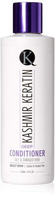Kashmir Keratin Deep Conditioner For Oily And Damaged Hair Sulfate And Paraben (8 Fl Oz.)
