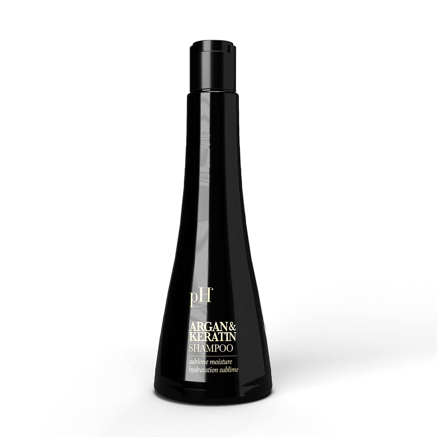 pH PURE HAIR Argan Keratin Shampoo - Deeply Hydrating, Moisturizing Shampoo for Damaged, Color-Treated Hair, Adds Shine, Strength Softness - 8.45 Oz