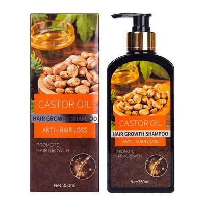 Hair Growth Shampoo Biotin, Castor Oil for Hair Growth, Anti Hair Loss Shampoo, Hair Thickening Shampoo for Strengthen and Restore Damaged Hair, Castor Oil Shampoo for All Hair Types 11.8 oz