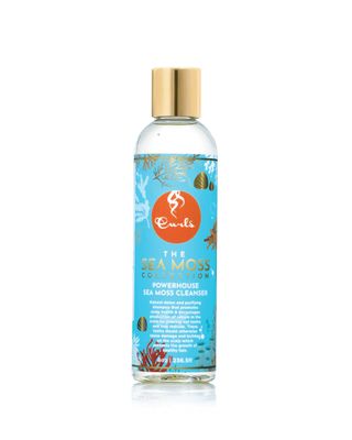 Curls Sea Moss Powerhouse Hair Cleanser - Natural Detox Shampoo - Promotes Scalp Health - Prevents Damage and Build-up - For All Types 8oz