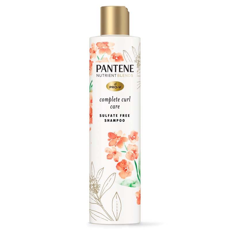 Pantene Complete Curl Care Shampoo with Jojoba Oil