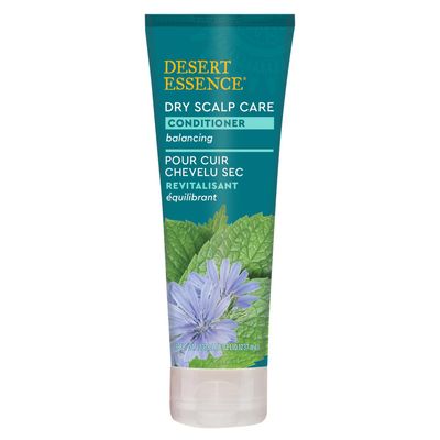 Desert Essence Dry Scalp Conditioner - Tea Tree Manuka Oil with Aloe Peppermint - Lightweight, Silicone-Free Formula for Dry, Itchy Scalp Relief - Nourishes Soothes for Soft, Shiny Hair - 8 oz