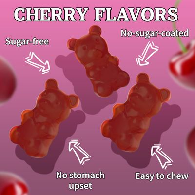 OALSE Tart Cherry Iron Supplement for Women Men, Iron Gummies with Calcium, Zinc, Folate Vitamin C B12 for Immune Support, (60 Count) - Sugar Free,Vegan (Tart Cherry Flavor)