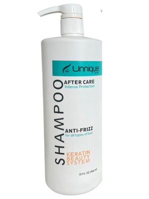 UNNIQUE KBS After Care Shampoo - Anti Frizz Hydrating Shampoo with Keratin-Enhanced Hydration Shine for All Hair Types 32 FL OZ