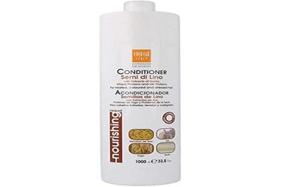 Ever Ego Italy Linseed Oil Conditioner For Damaged, Bleached or Colored Hair Nourishing And Hydrating Hair Care Product For Men And Women 1L Bottle