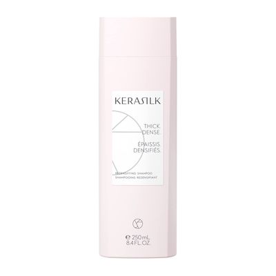 KERASILK Redensifying Shampoo Leaves Hair Feeling Fuller Thicker Plumps Hair at Root for Denser Looking Strands For Thinning, Weak Hair 250ml