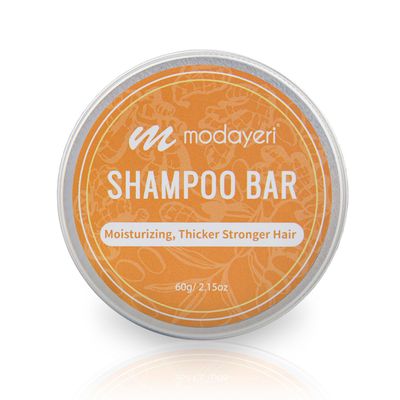 Moisturizing, Thicker Stronger Hair Shampoo Bar, Natural Ginger Shampoo Bar, Ginger Bar Shampoo Promotes Hair Hydration, Hair Moisturizer, Restore Shiny Hair, 2.15 Oz (Yellow)