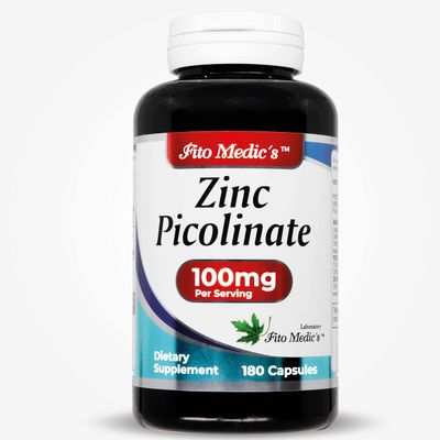 LAB zinc supplements zinc 100mg Zinc Picolinate Immune Support Supplement 180 Capsules zinc supplements Ultra high Absorption.
