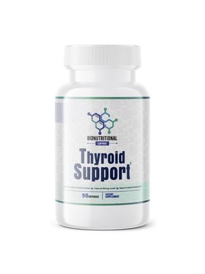 Thyroid Support - Ltyrosine, Iodine, Vitamin B12 Complex, Zinc, Selenium, Ashwagandha, Copper More 30 Day Supply