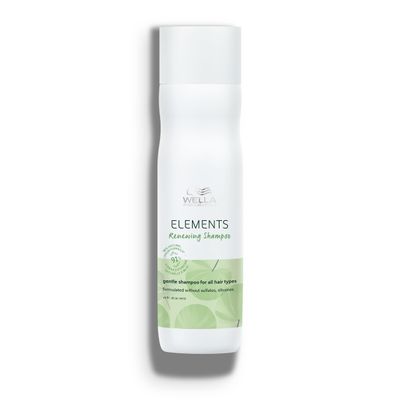 Wella Professionals Elements Renewing Shampoo Gentle Sulfate Silicone Free Shampoo For All Hair Types 8.4 Fl Oz