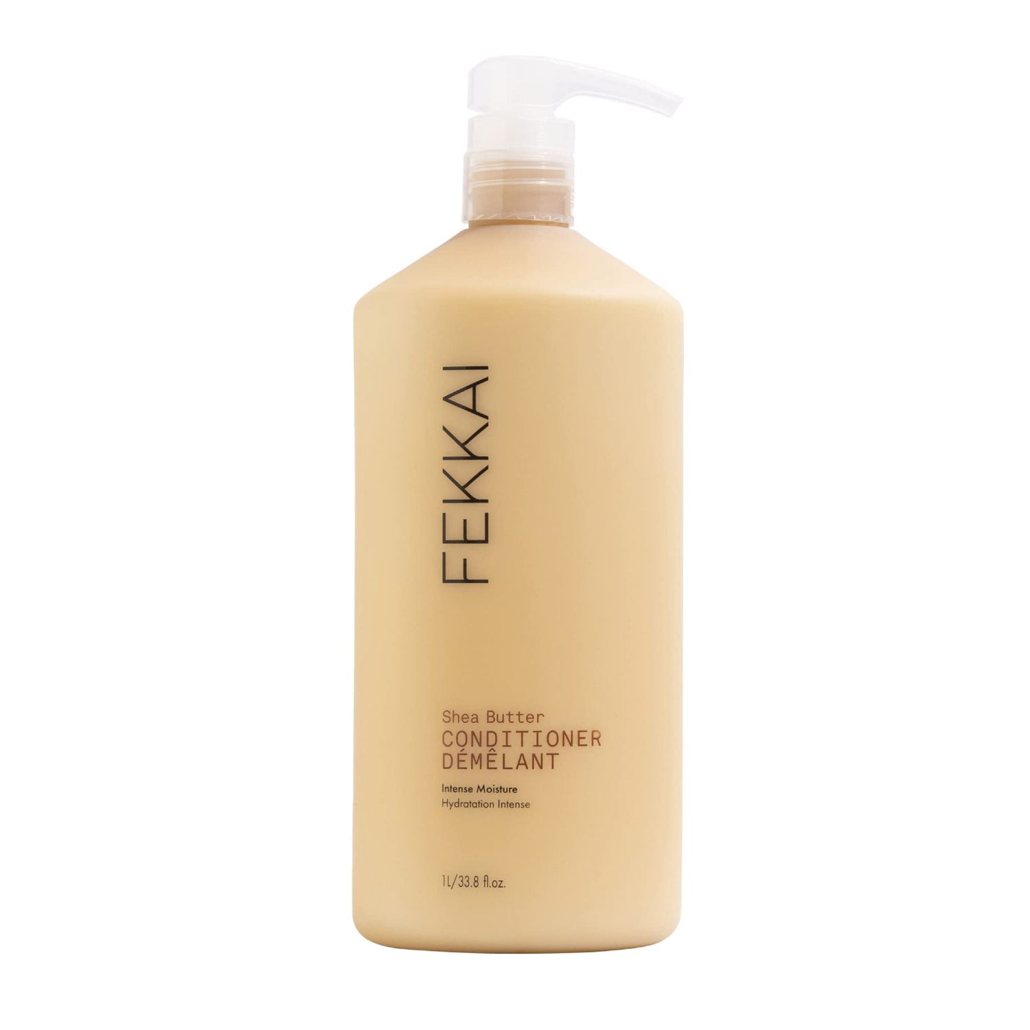Fekkai Shea Butter Conditioner - 1 Liter - Moisturizes Hydrates - Reduces Frizz by 61 Up to 12H - Free of Sulfates, Parabens, Phthalates - Vegan, Cruelty-Free