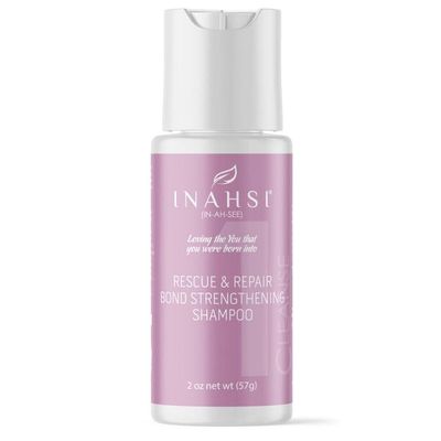 Inahsi Rescue Repair Shampoo Strengthening Shampoo for Men, Women, or Kids with Curly Hair Hair Products for Naturally Curly Hair 2 oz Made in the USA