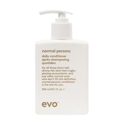 EVO Normal Persons Daily Care Conditioner - Deeply Cleanses, Removes Product Build-Up Strengthens All Hair Types - 300ml 10.1fl.oz