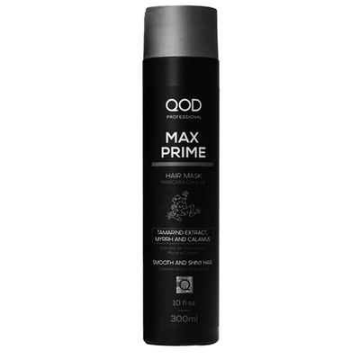 QoD MAX PRIME AFTER STRAIGHTENING MASK 300ML- 10fl oz FOR SMOOTH HAIR PROLONG THE STRAIGHT EFFECT